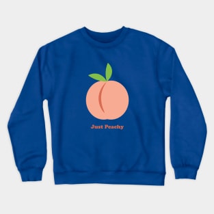 Just Peachy Crewneck Sweatshirt